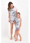 Rolypoly Unicorn Karmelanj Kız Çocuk Şort Takım
