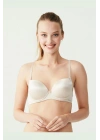 - Kadın Ten Kulaksız Içi Boş Sütyen 66142