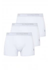 Erkek Beyaz 3 Lü Boxer