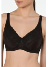 Rosenna Rahat Askılı Toparlayıcı Sütyen Siyah