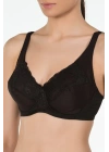 Rosenna Rahat Askılı Toparlayıcı Sütyen Siyah