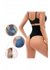 Yüksek Bel Karın Toparlayıcı Slip String Kadın Toparlayıcı Tanga Korse Siyah