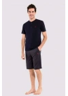 U.s Polo Assn. 12005 Erkek 3Lü Pijama Takım -Lacivert
