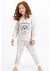 Rolypoly Sweet Winter Kremmelanj Kız Çocuk Pijama Takımı
