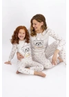 Rolypoly Sweet Winter Kremmelanj Kız Çocuk Pijama Takımı