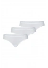 Kadın Slip Külot 3lü Paket Essential 1575 - Beyaz