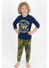 U.s. Polo Assn Lisanslı Lacivert Erkek Çocuk Pijama Takımı