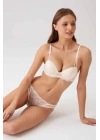 Kadın Inci 4030 Madrid Balenli Desteksiz Dantelli Sütyen Takım