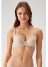 Kadın Ten 6005 Balenli Destekli Micro Sütyen