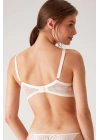 Kadın Inci 6224 Balenli Desteksiz Toparlayıcı Dantelli Kalın Askılı Minimizer Sütyen