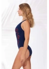 Kadın Lacivert Yüzücü Mayo