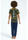 Rolypoly Infnty Haki Erkek Çocuk Pijama Takımı