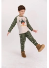Rolypoly Im Roarsome Kum Beji Erkek Çocuk Pijama Takımı