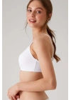 Beyaz 6110 Venedik Balensiz Desteksiz Micro Comfort Sütyen