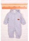Içi Welsoftlu Triko Kışlık Bebek Tulum 302438