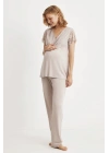 Yumuşak Dokulu Hamile Pijama Takımı