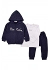 Çocuk Üçlü Kapüşonlu Kışlık Üçlü Takım 302313