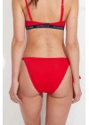 Kadın Kırmızı Kalın Ipli Bikini Alt