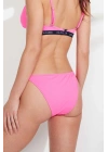 Kadın Pembe Kalın İpli Bikini Alt