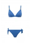 Kadın Mavi Bikini Takım