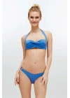 Kadın Mavi Bikini Takım