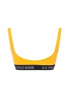 Kadın Sarı U Yaka Bralet Bikini Üst