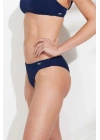 Kadın Lacivert Brazilian Bikini Alt