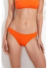 Kadın Turuncu Brazilian Bikini Alt