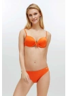 Kadın Turuncu Bikini Takım