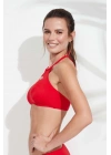 Kadın Kırmızı Halter Bikini Üst