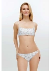 Kadın Beyaz Bikini Takım