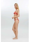 Kadın Turuncu Bikini Takım