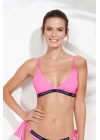 Kadın Pembe Geniş Üçgen Bikini Üstü
