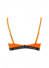 Kadın Turuncu Geniş Üçgen Bikini Üst