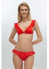 Kadın Kırmızı Bikini Takım