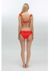 Kadın Kırmızı Bikini Takım