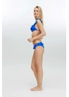 Kadın Saks Mavi Bikini Takım