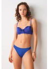 Gia Balenli Balkonet Bikini Tek Üst Sax 239102