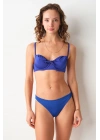 Gia Balenli Balkonet Bikini Tek Üst Sax 239102