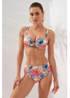 Gınger Balenli Kaplı Bikini Takım Garden 231235-D