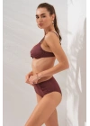 Gınger Balenli Kaplı Bikini Takım Toffee 231235