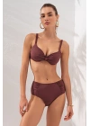 Gınger Balenli Kaplı Bikini Takım Toffee 231235