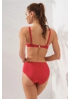 Boş Kaplı Yüksek Bel Yeni Sezontoparlayıcı Bikini Takımı