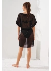 V Tunik Pareo Siyah 231806