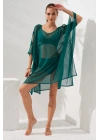 Kolu Bant Detaylı Tunik Pareo Yeşil 231802