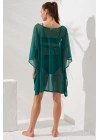 Kolu Bant Detaylı Tunik Pareo Yeşil 231802