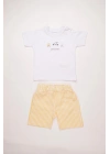 Pamuk Erkek Çocuk Yazlık Şortlu Takım 303533