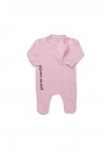 Patikli %100 Pamuk Fermuarlı Bebek Tulumu