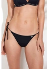 Kadın Siyah Ipli Bikini Alt
