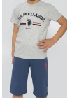 Us1098-22y Erkek Çocuk Bermuda Takım